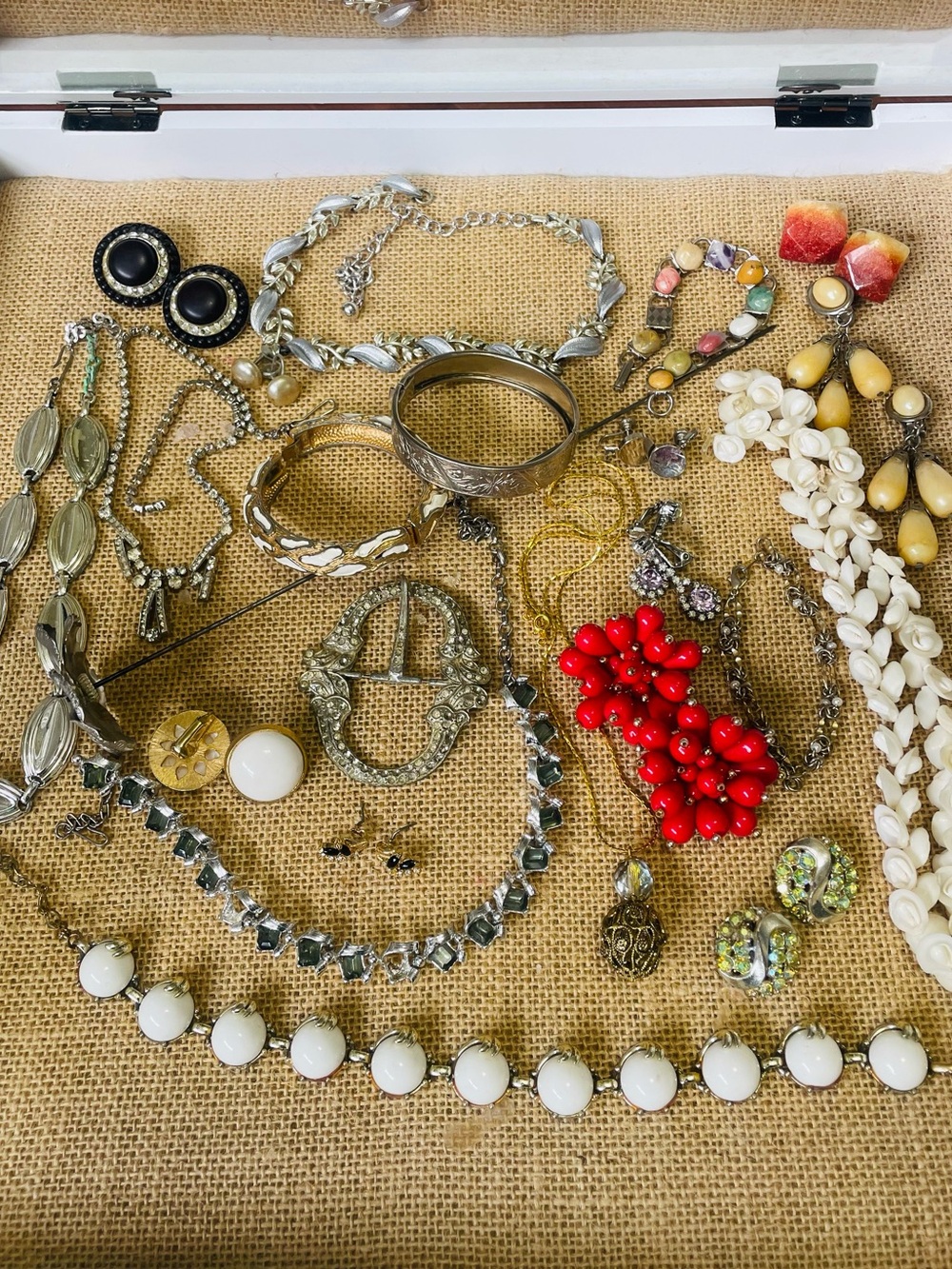 Vintage Costume Jewelry Repair / Craft Lot
